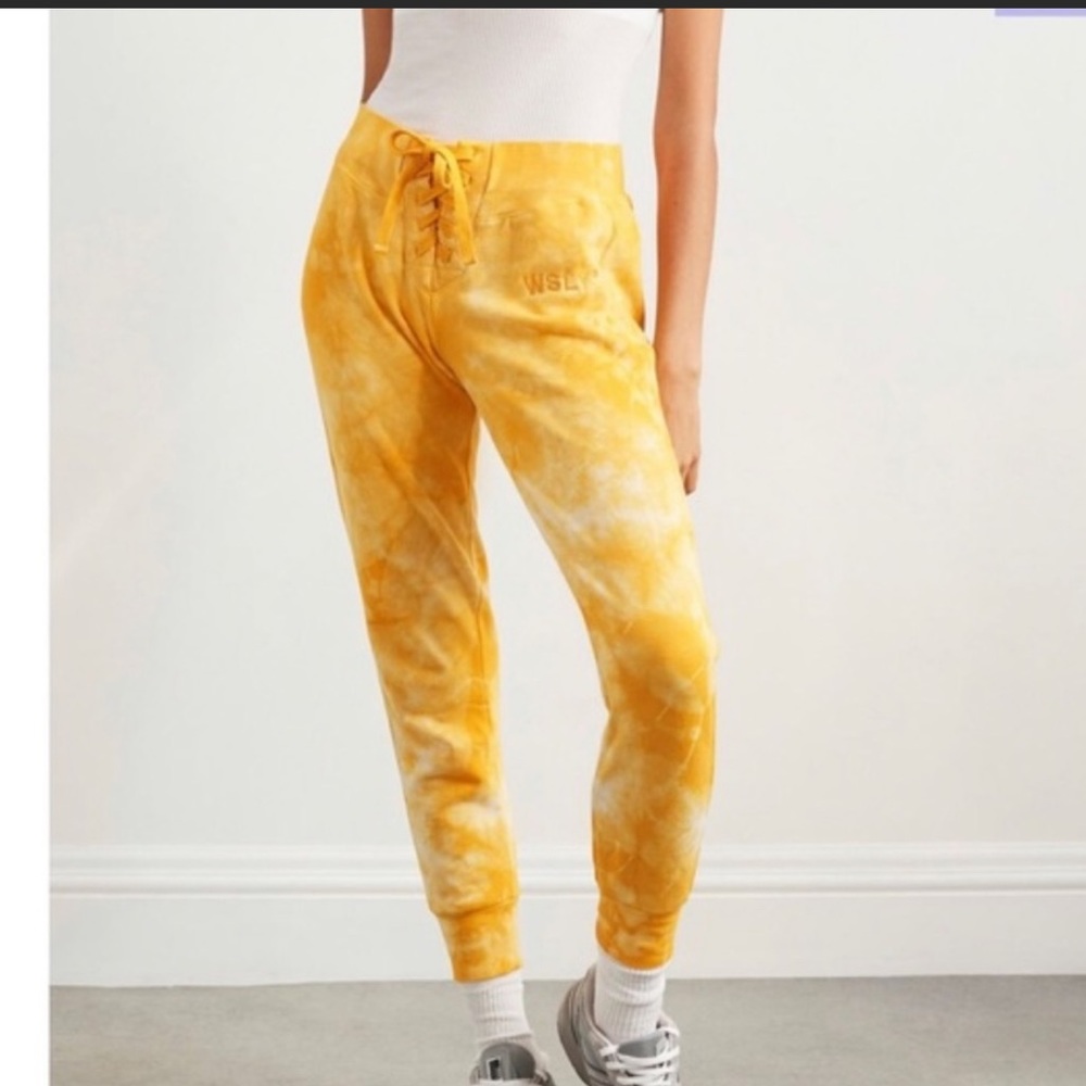 Wsly Tie Up Tie Dye Joggers
